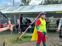 ARCHERY BATTLE outside